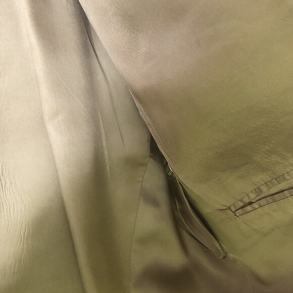 Eddie Bauer Blazer Men’s 46 Tall Brown Burgundy Houndstooth Silk Wool Jacket - Picture 14 of 16